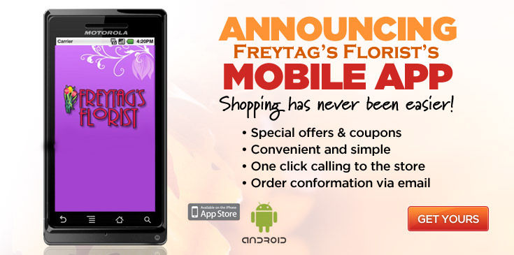 App - Download the Freytag's Florist App