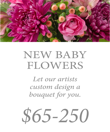 Custom Design New Baby Bouquet
