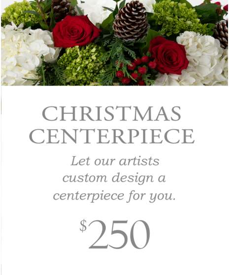 Custom Design Holiday Centerpiece $250