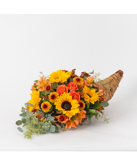 Cornucopia Harvest Centerpiece