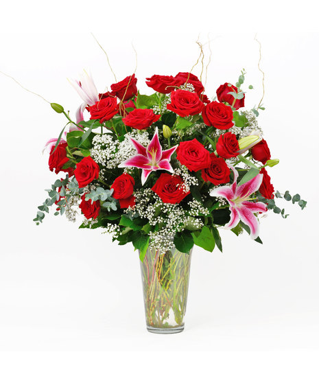 Freytag's Florist Twenty Four Red Roses