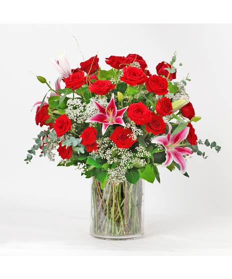 Luxury Twenty Four Red Roses