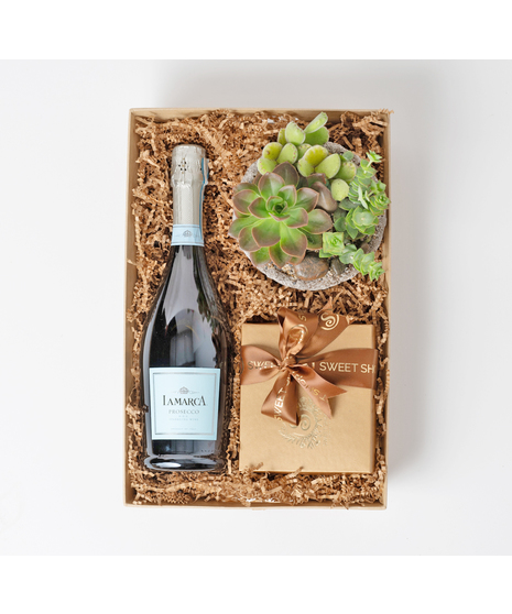 Choose between Josh Cellars Cabernet Sauvignon, Mionetto Prosecco Brut Rose, and La Marca Prosecco.
