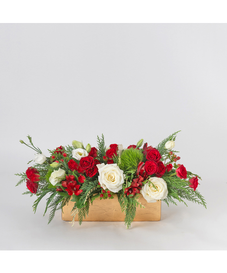 Ruby Warmth Centerpiece