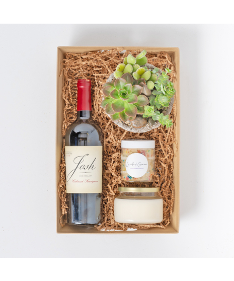 Choose between Josh Cellars Cabernet Sauvignon, Mionetto Prosecco Brut Rose, and La Marca Prosecco.