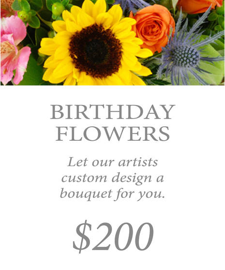 Custom Design Birthday Bouquet