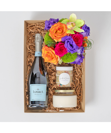 Choose between Josh Cellars Cabernet Sauvignon, Mionetto Prosecco Brut Rose, and La Marca Prosecco.