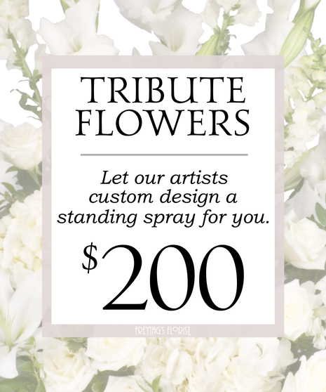 Sympathy Custom Design Standing Spray