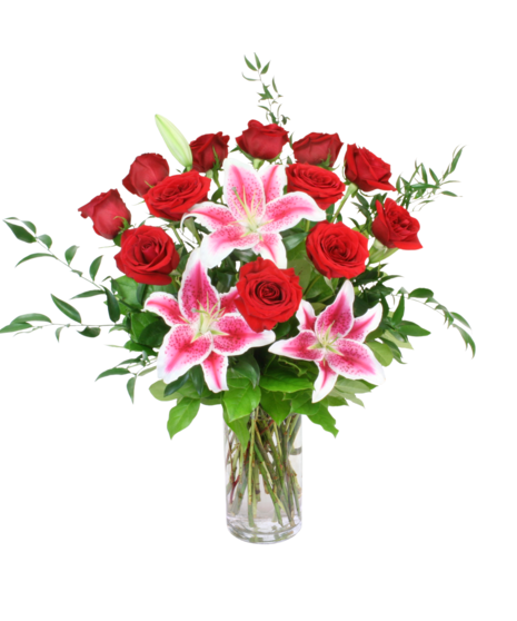 Luxurious, Classic Red Dozen Roses