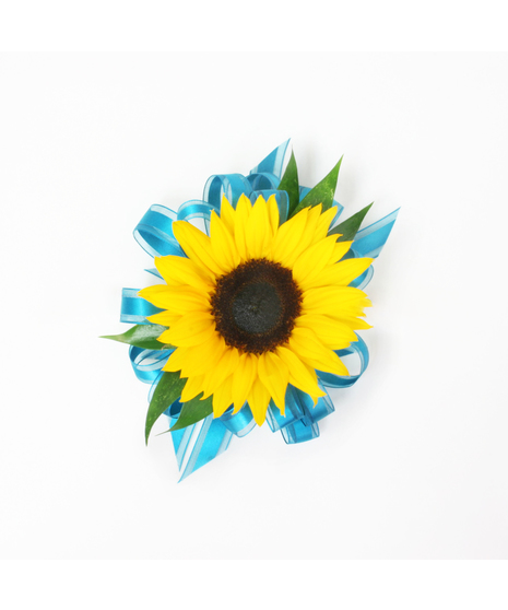 Mini Sunflower Corsage