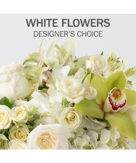 Custom Design White Bouquet