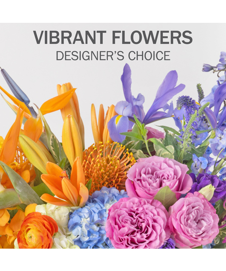 Custom Design Vibrant Bouquet