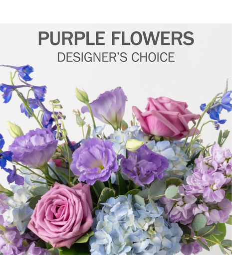 Custom Design Purple Bouquet
