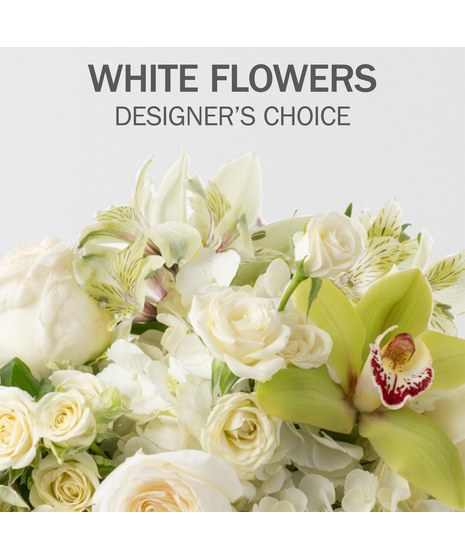 Custom Design White Bouquet