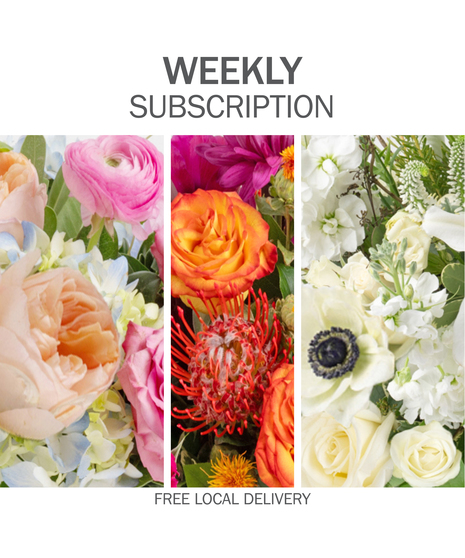For those who adore fresh, beautiful flowers, our Weekly Floral Vase Subscription delivers a stunning bouquet right to your door each month.
