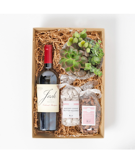 Choose between Josh Cellars Cabernet Sauvignon, Mionetto Prosecco Brut Rose, and La Marca Prosecco.