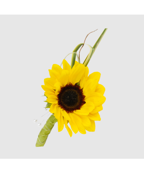 Sunflower Boutonniere